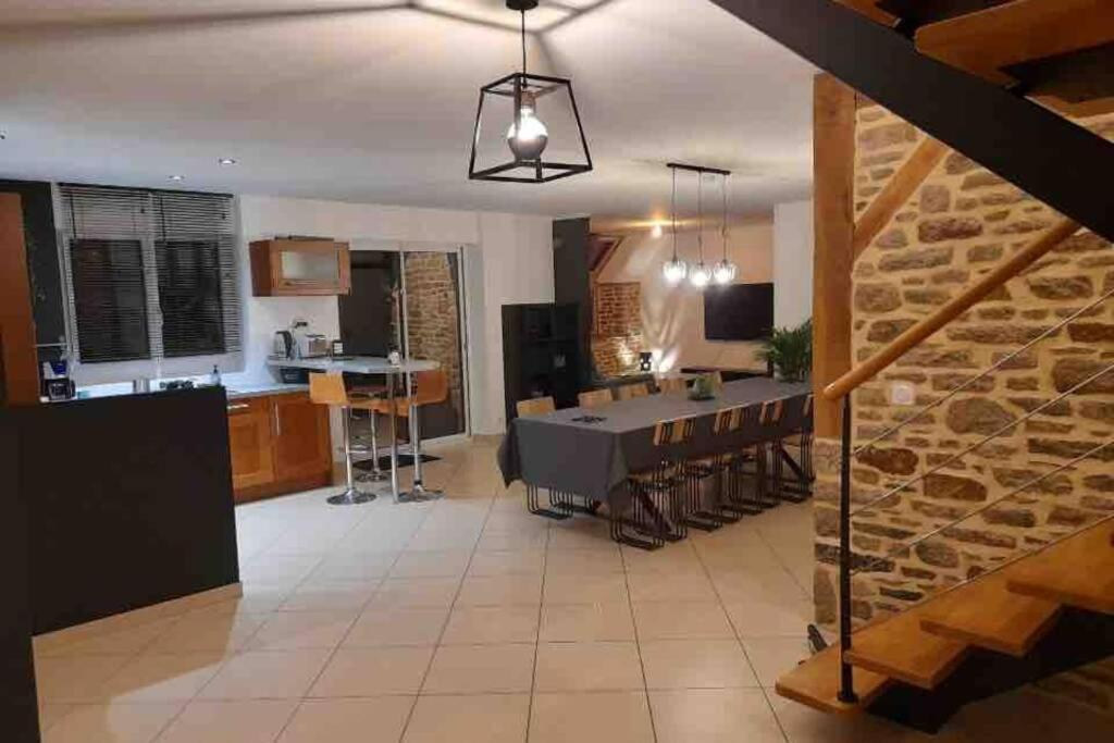 Gite Ti Coz Ex Ti Maen Piscine Interieure 12 Personnes Caden Экстерьер фото